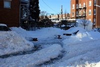 Charles Village -- Baltimore Blizzard 2010