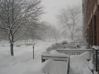 Charles Village -- Baltimore Blizzard 2010